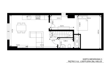 Mieszkanie 2-pokojowe Kielce Szydłówek, ul. Franciszka Loefflera