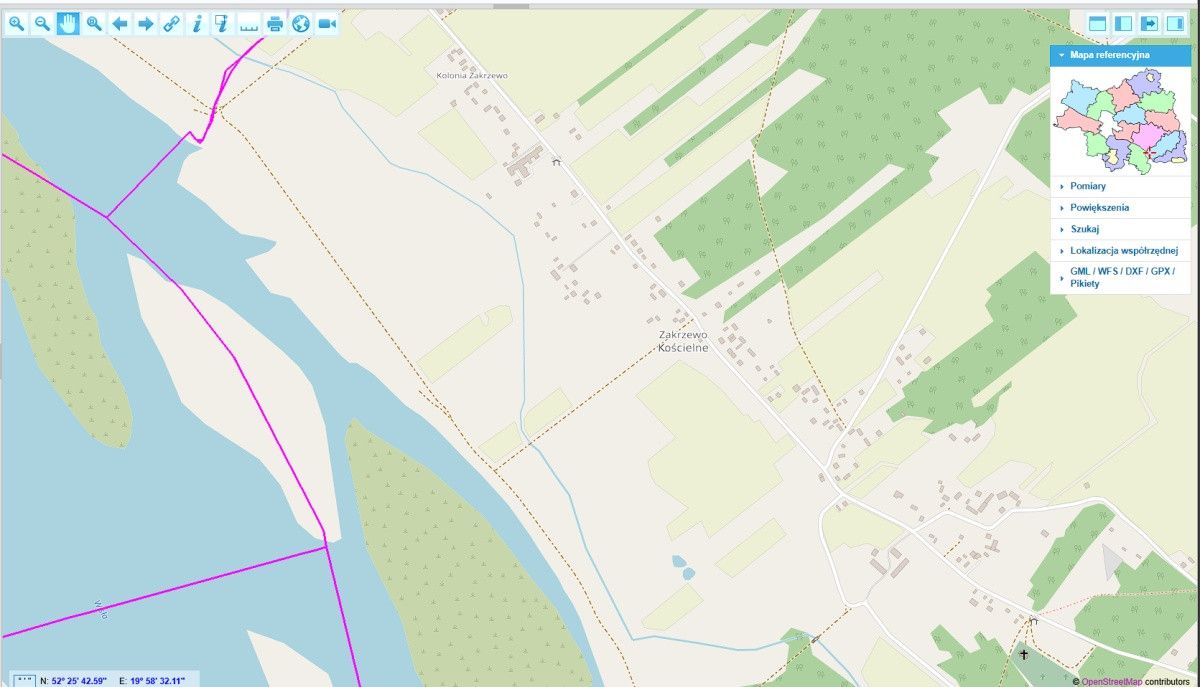 Działka budowlana Zakrzewo Kościelne. Zdjęcie 3