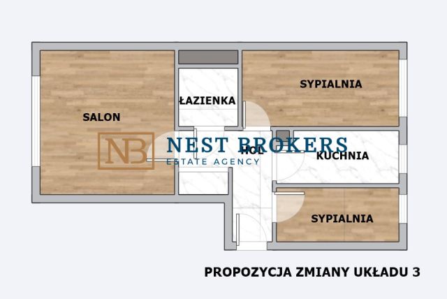 Mieszkanie 2-pokojowe Kraków Bieńczyce, os. Józefa Strusia. Zdjęcie 4