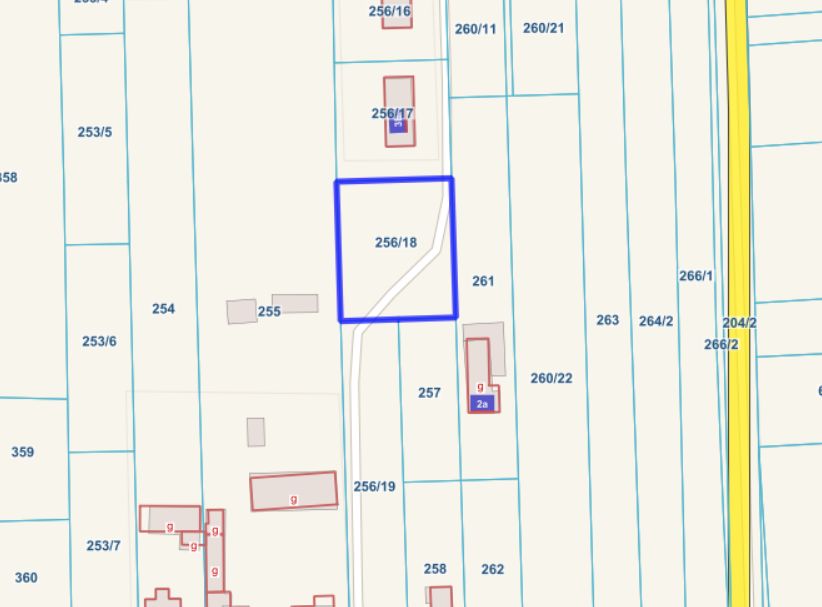 Działka budowlana Terenin