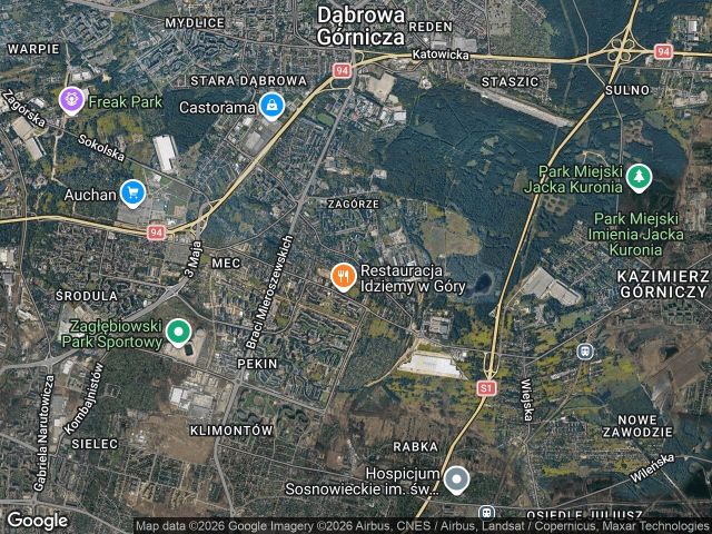 Działka rolno-budowlana Sosnowiec Zagórze, ul. Karola Szymanowskiego. Zdjęcie 1
