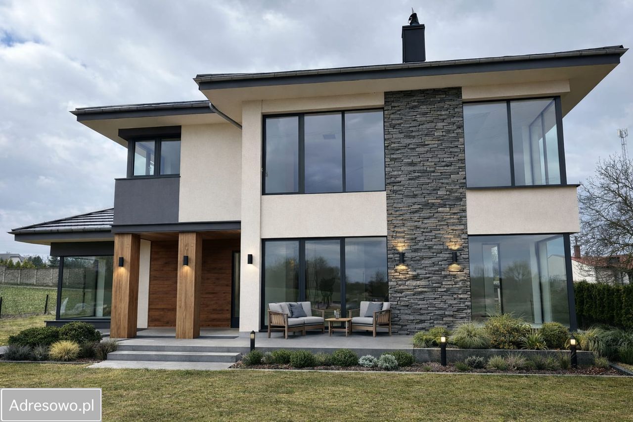 dom wolnostojący, 6 pokoi Poznań Morasko, ul. Okolewo. Zdjęcie 1