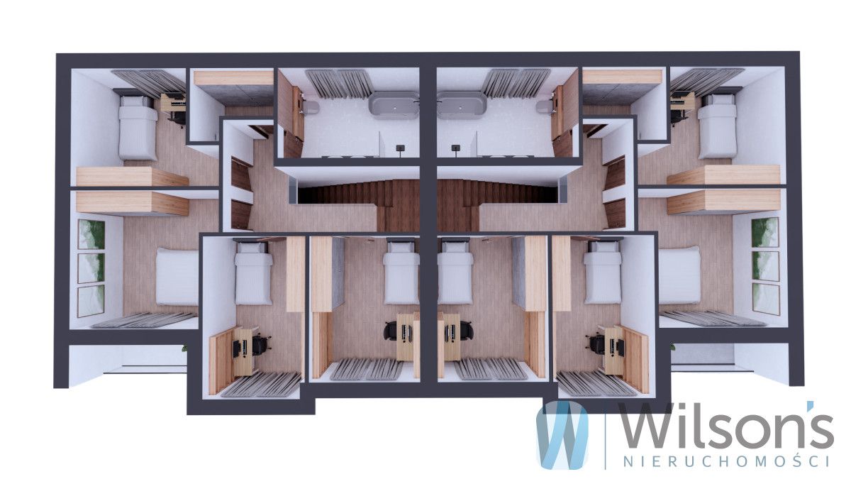 bliźniak, 5 pokoi Góraszka. Zdjęcie 7