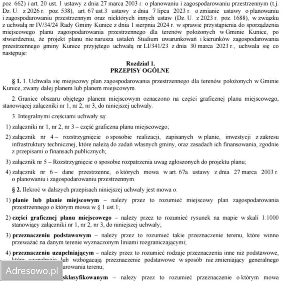 Działka budowlana Rosochata. Zdjęcie 5