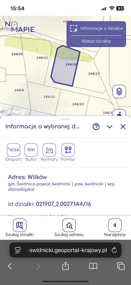 Działka budowlana Wilków. Zdjęcie 4