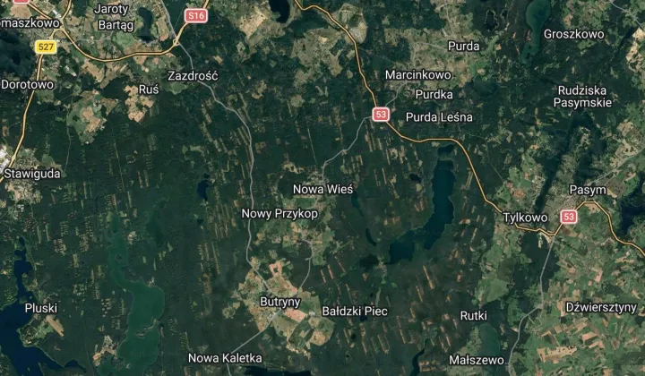 Działka inwestycyjna Nowa Wieś