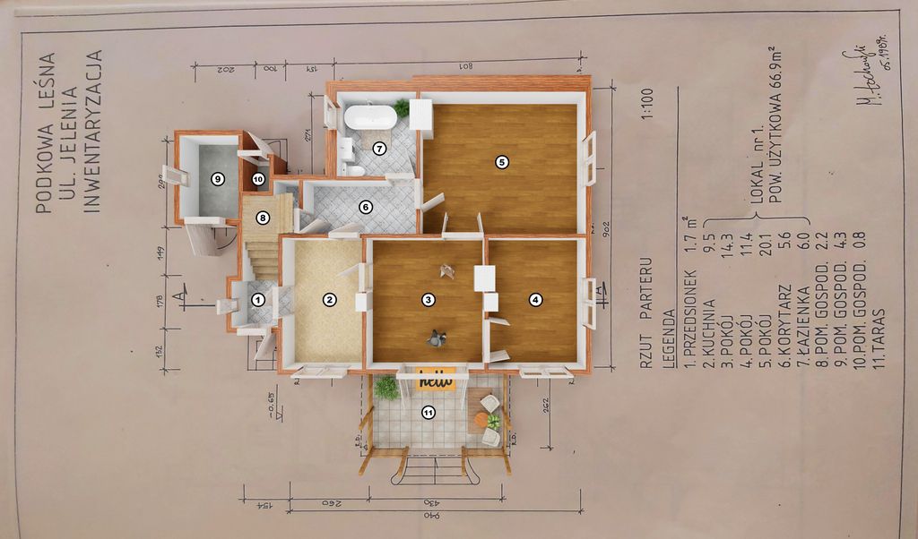 dom, 3 pokoje Podkowa Leśna, ul. Jelenia. Zdjęcie 15