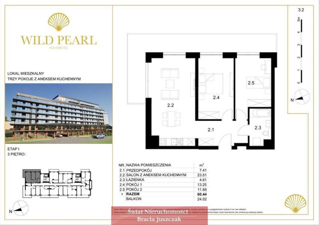 Mieszkanie 3-pokojowe Kołobrzeg. Zdjęcie 8