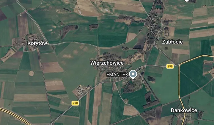 Działka rolna Wierzchowice