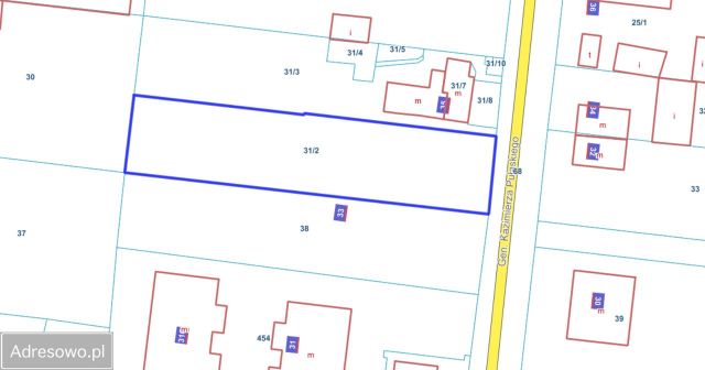 Działka budowlana Ożarów Mazowiecki, ul. gen. Kazimierza Pułaskiego. Zdjęcie 1