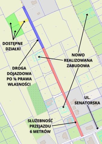 Działka budowlana Rzeszów Budziwój, ul. Senatorska. Zdjęcie 2