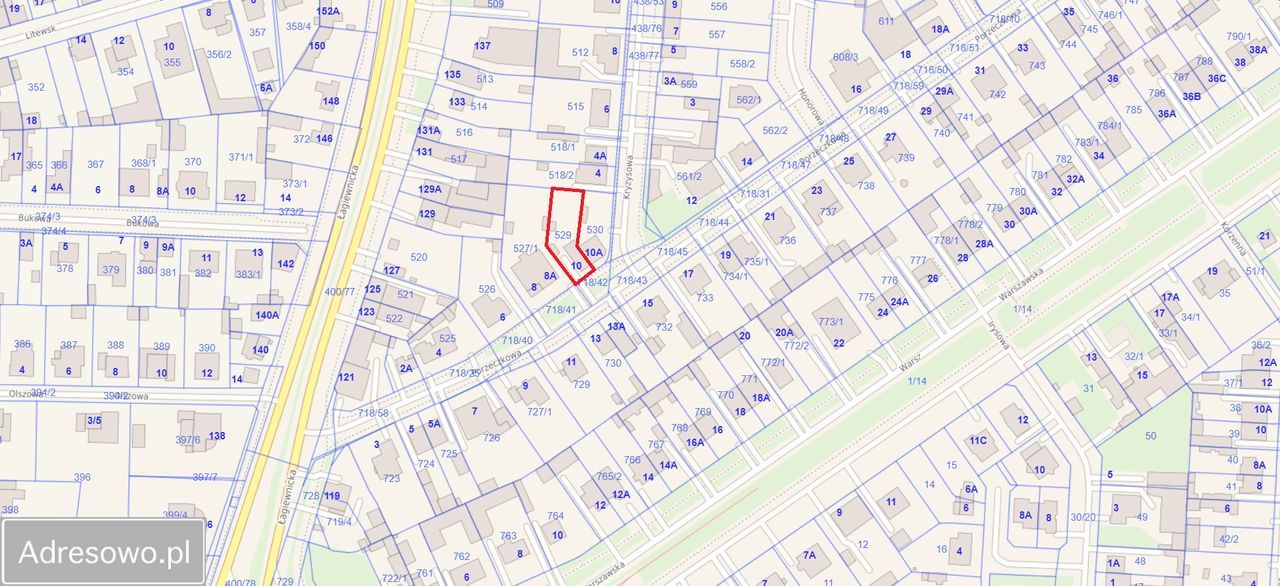 Działka inwestycyjna Łódź Bałuty, ul. Porzeczkowa. Zdjęcie 2