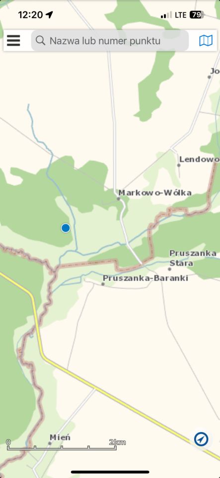 Działka leśna Markowo-Wólka. Zdjęcie 2