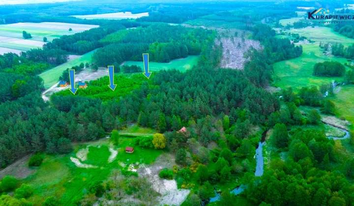 Działka rekreacyjna Rybaki