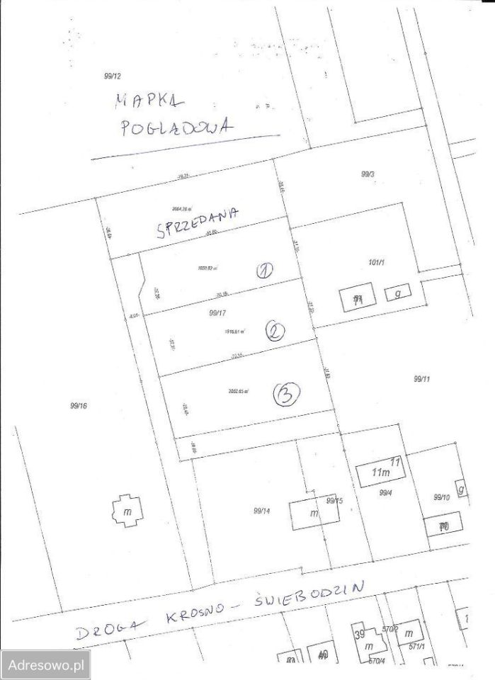 Działka budowlana Radnica. Zdjęcie 3