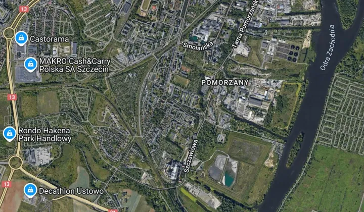 Działka rod Szczecin Pomorzany, ul. Włościańska