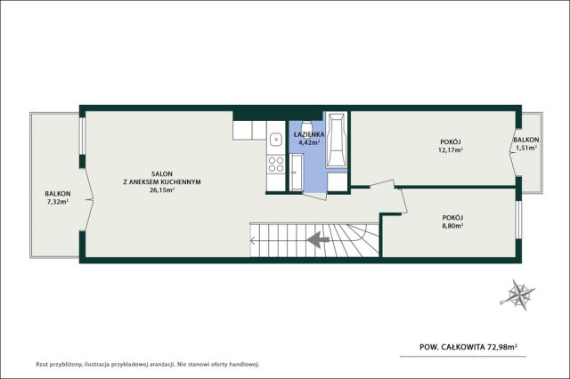 Mieszkanie 3-pokojowe Piaseczno, ul. Owocowy Sad. Zdjęcie 13