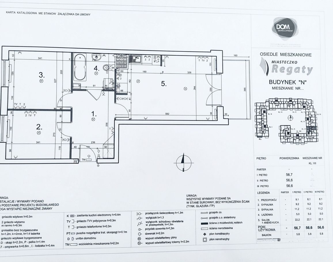 Mieszkanie 3-pokojowe Warszawa Białołęka, ul. Żeglugi Wiślanej. Zdjęcie 15