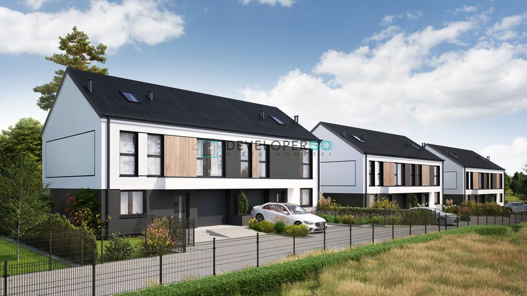 bliźniak, 4 pokoje Grabówka, ul. Leszczynowa. Zdjęcie 2