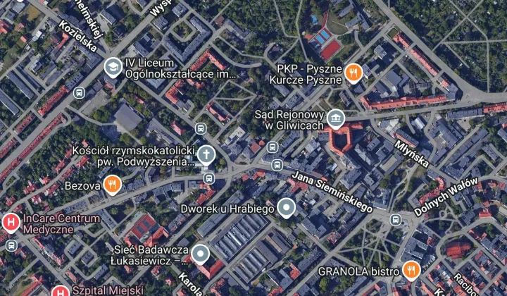 Mieszkanie 3-pokojowe Gliwice Śródmieście, ul. Jasnogórska
