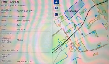 Działka rolna Krukówek