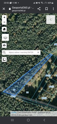 Działka budowlana Zielona Góra, ul. Osiedle Śląskie. Zdjęcie 1