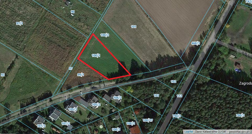 Działka budowlana Kościerzyce. Zdjęcie 2