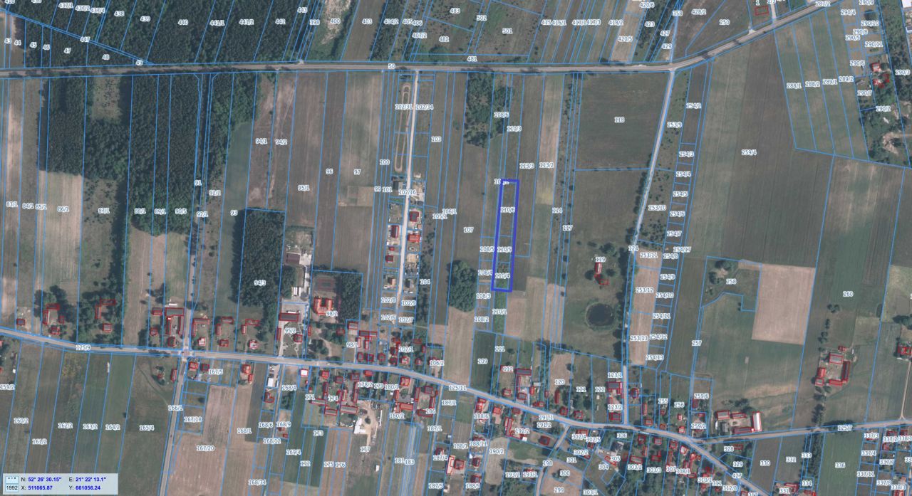 Działka budowlana Krusze, ul. Kryształowa. Zdjęcie 2