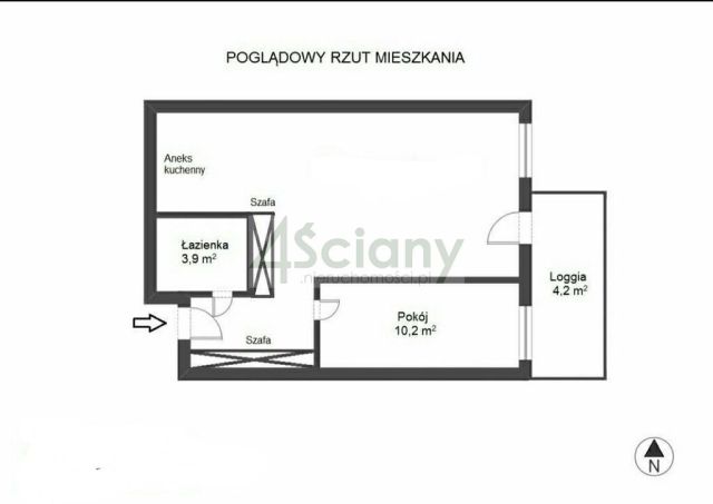 Mieszkanie 2-pokojowe Mysiadło, ul. Topolowa. Zdjęcie 2