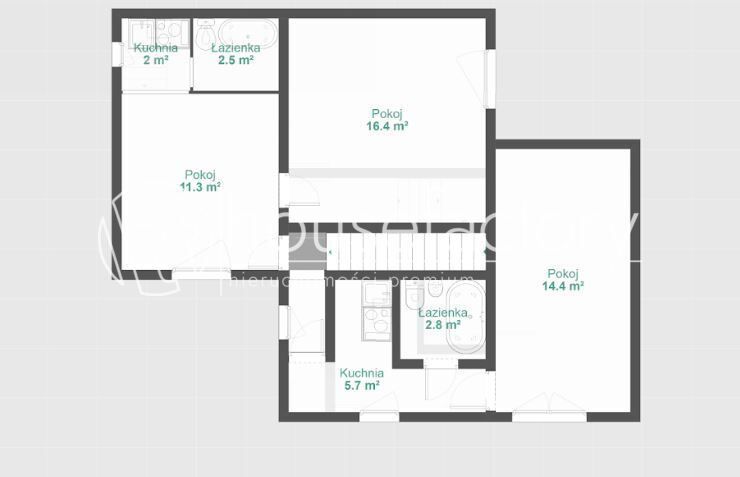 dom wolnostojący, 6 pokoi Łódź, ul. Stanisława Wyspiańskiego. Zdjęcie 19