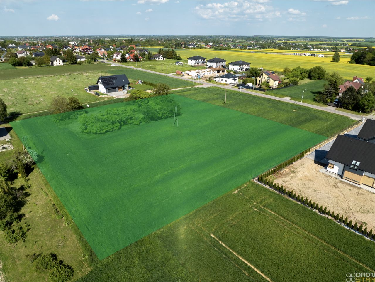 Działka budowlana Świdnik Krępiec, ul. Sosnowa. Zdjęcie 3