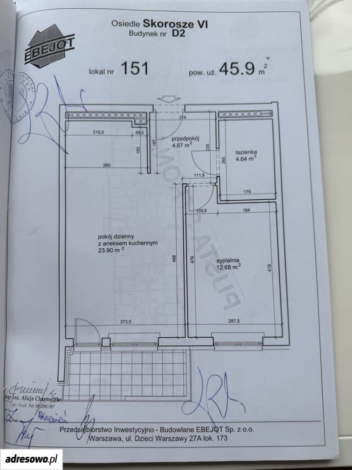 Mieszkanie 2-pokojowe Warszawa Ursus, ul. Józefa Chełmońskiego. Zdjęcie 9