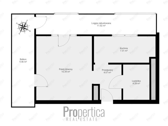 Mieszkanie 1-pokojowe Warszawa Białołęka, ul. Odkryta. Zdjęcie 17