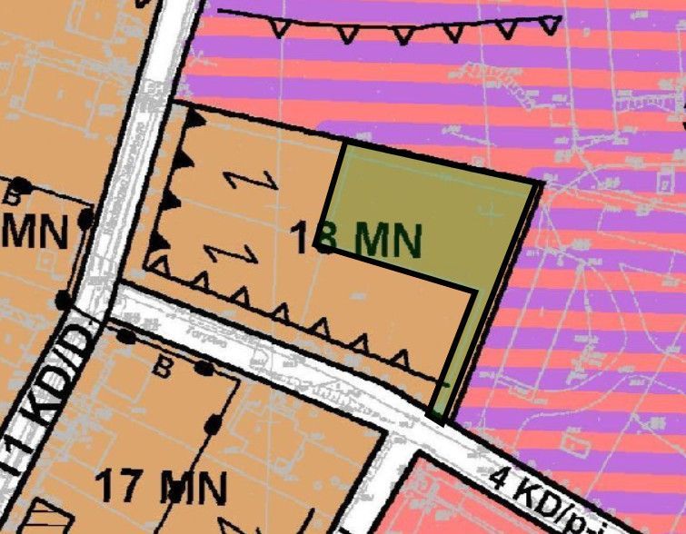 Działka inwestycyjna Gryfów Śląski, ul. Targowa. Zdjęcie 2