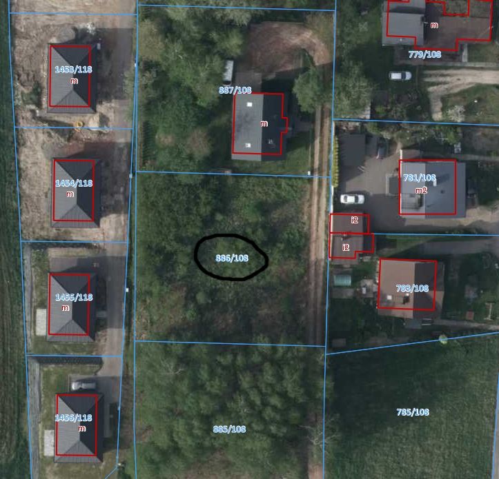 Działka budowlana Żory Rogoźna, ul. Wysoka