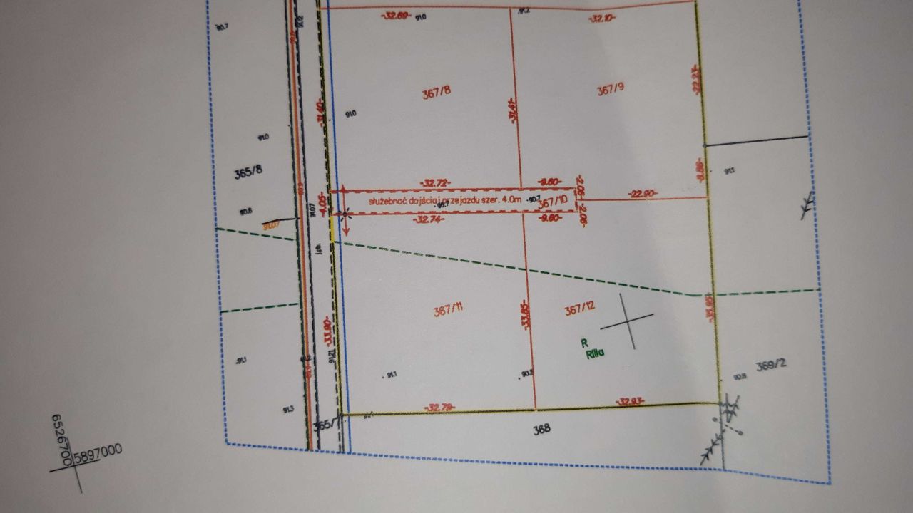 Działka budowlana Unisław, ul. Toruńska. Zdjęcie 2