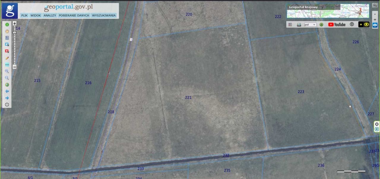 Działka rolna Podole Małe. Zdjęcie 2