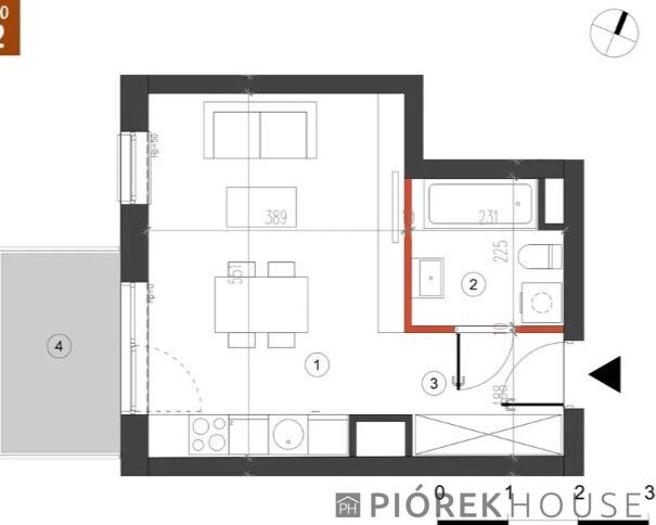 Mieszkanie 1-pokojowe Warszawa Praga-Południe, ul. Żupnicza. Zdjęcie 5