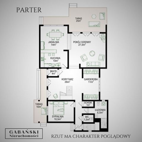 dom wolnostojący, 7 pokoi Jadowniki, ul. Staropolska. Zdjęcie 16