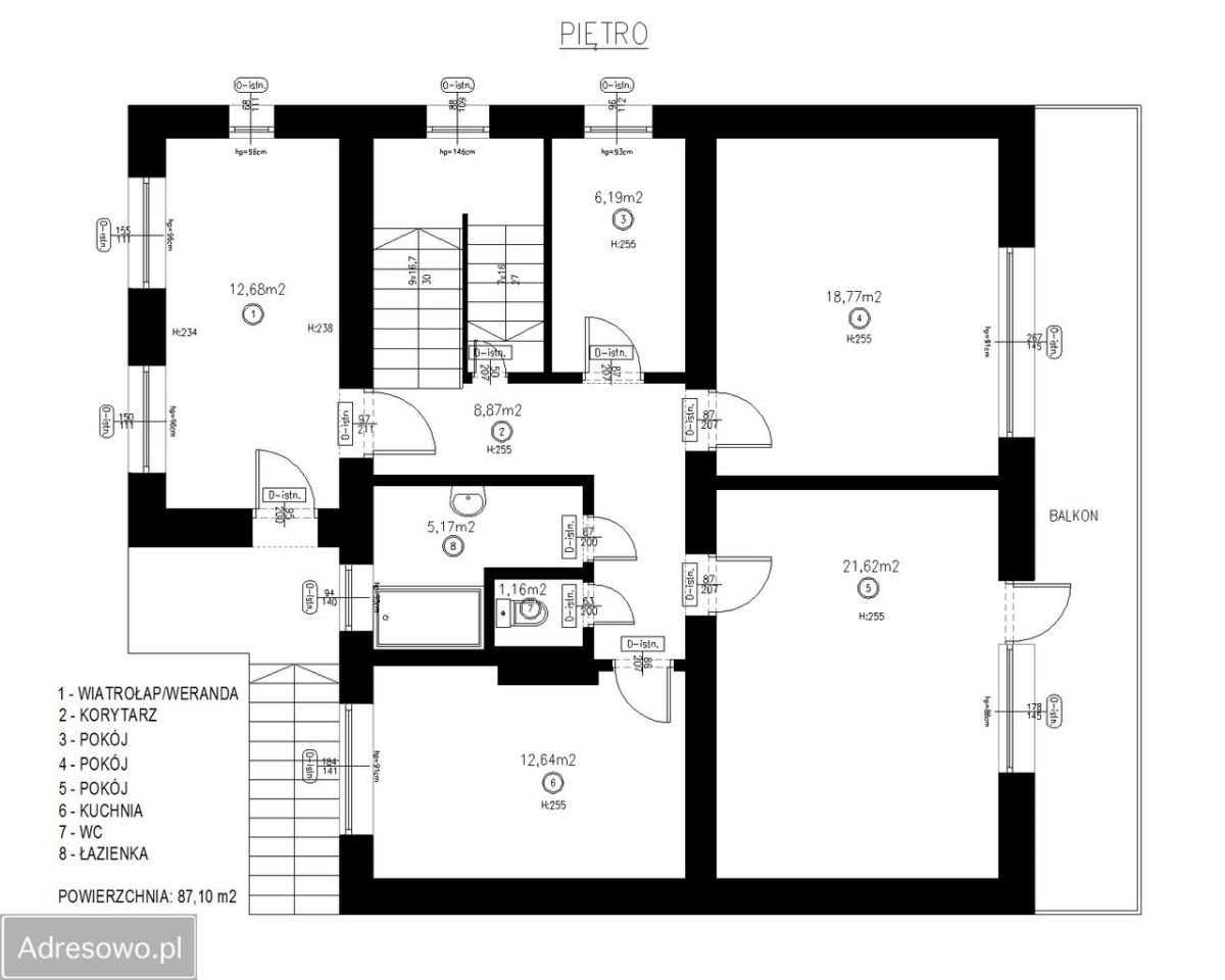siedlisko, 5 pokoi Stodoły. Zdjęcie 10