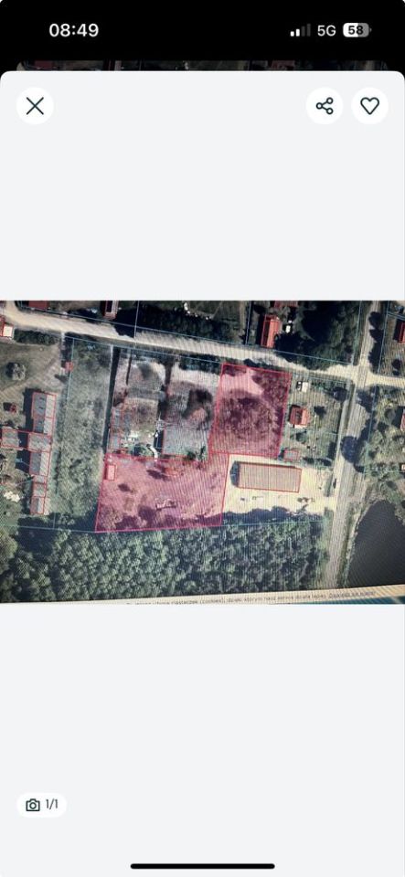 Działka inwestycyjna Oksa. Zdjęcie 1