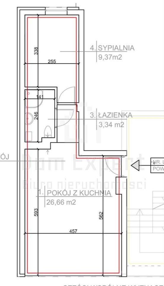 Mieszkanie 1-pokojowe Kraków Zwierzyniec, ul. Królowej Jadwigi. Zdjęcie 9