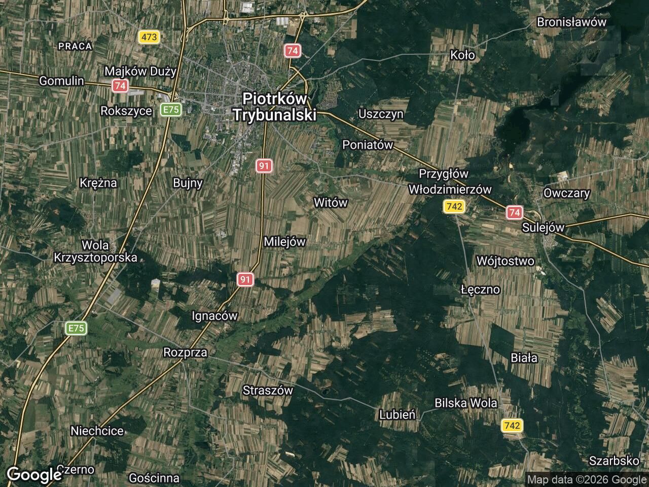 Działka rolna Milejowiec. Zdjęcie 1