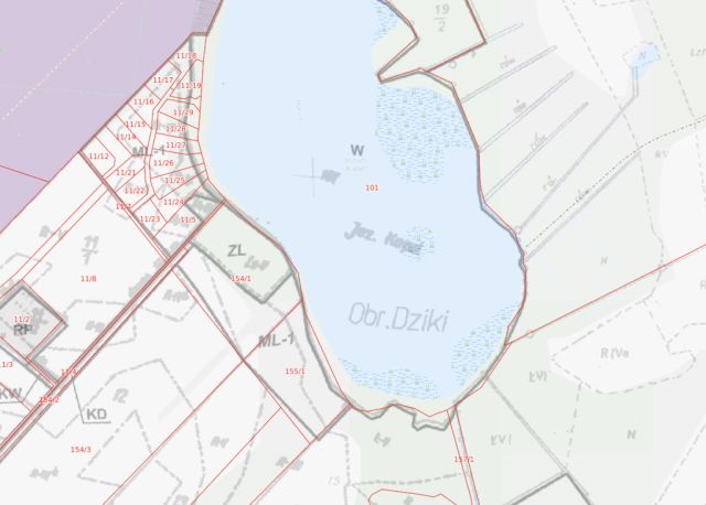 Działka budowlana Dziki. Zdjęcie 20