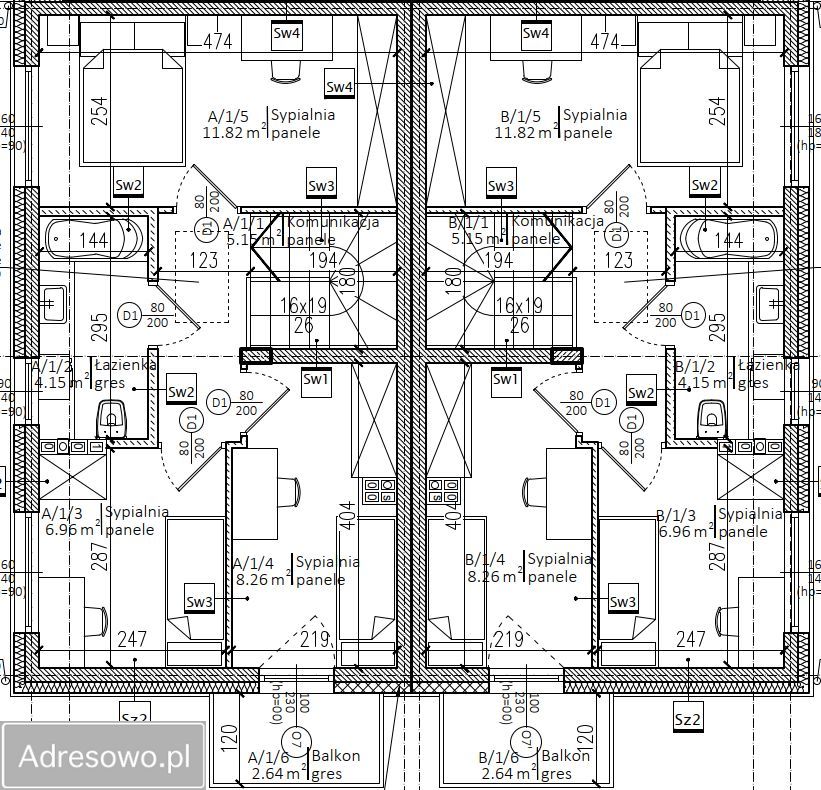 dom szeregowy, 4 pokoje Nowy Dwór Mazowiecki. Zdjęcie 3