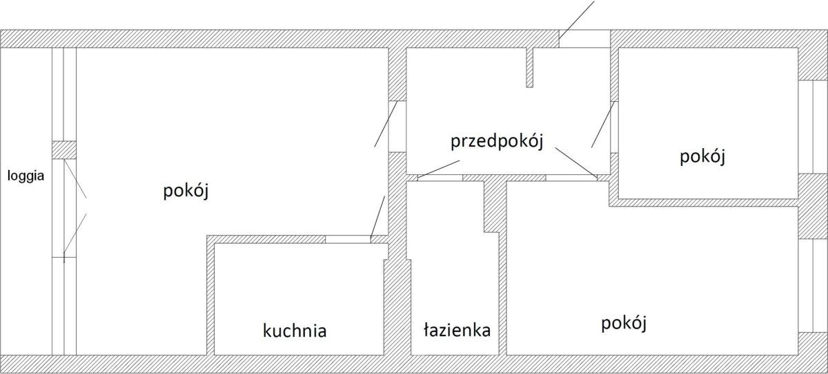 Mieszkanie 3-pokojowe Łódź Widzew, ul. Rawska. Zdjęcie 12