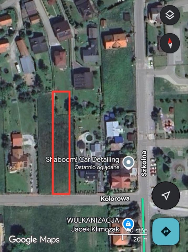 Działka budowlana Rzezawa, ul. Kolorowa. Zdjęcie 3