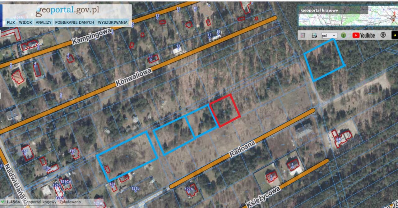 Działka budowlana Józefów Kolonia Błota, ul. Nadwiślańska. Zdjęcie 2