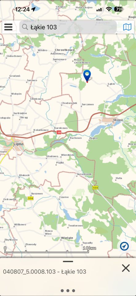 Działka budowlana Łąkie, Łąkie. Zdjęcie 18