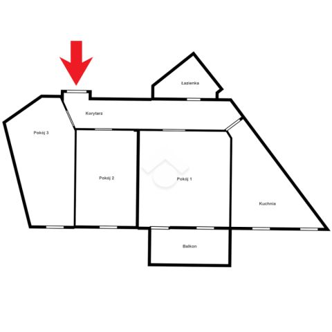 Mieszkanie 3-pokojowe Wrocław Śródmieście, ul. Jedności Narodowej. Zdjęcie 17